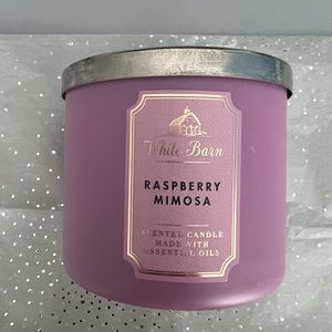 Bath & Body scented candle. Raspberry Mimosa. Never been used. New
